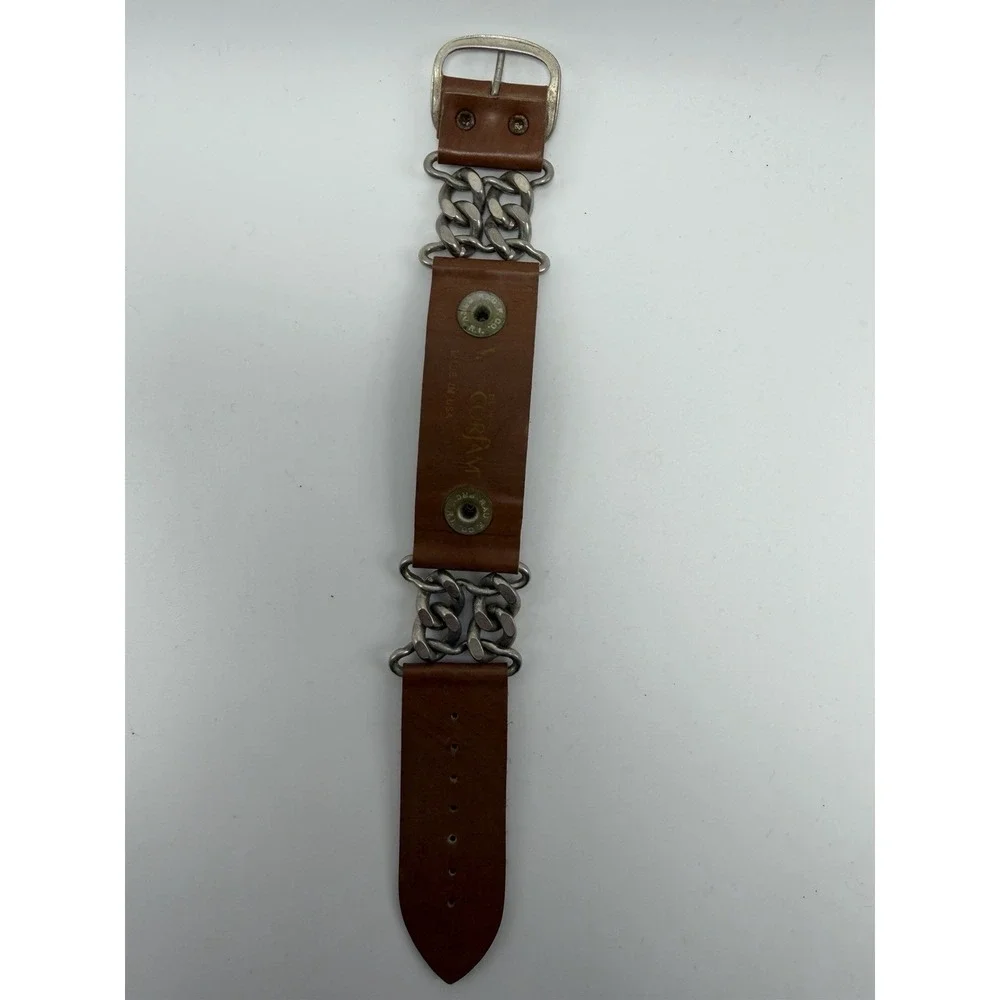 Dupont Corfam Vintage Brown Watch Band‎ 25MM 8